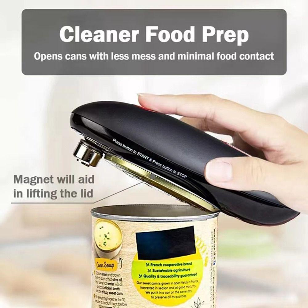 Battery Operated Electric Bottle Opener One Touch Electric Can Opener Mini   Can Open Machine