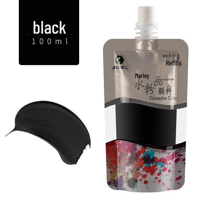 Mali Concentrated Gouache Paint Refill - Jelly Pigment for Art Exams