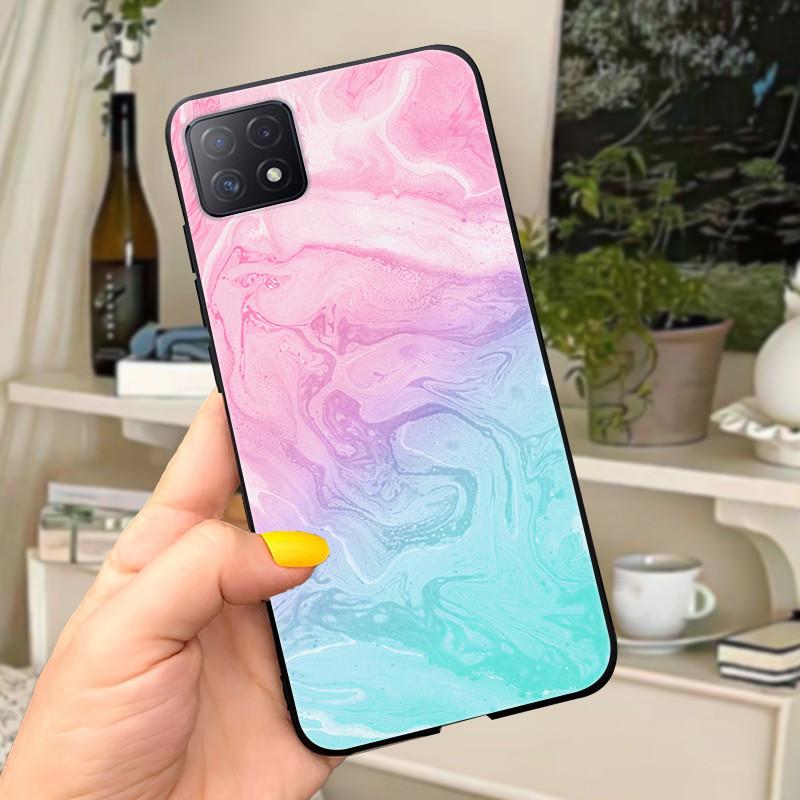 For Oppo A73 5G Case Soft TPU Silicone Back Cover Phone Case for Oppo A73 CPH2161 Case for OPPOA73 A 73 5G Coque Fundas Protect