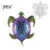 Turtle Shell Silicone Mold Large Sea Resin Mold, 3D for Epoxy Casting, Detailed Marine Reusable Animal Molds Wall Hanging Decoration, Coastal