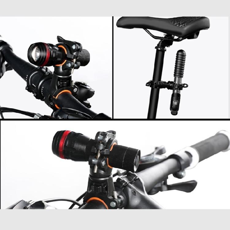 Road Bike Torches Clamps Bicycles Front Torches Mount Headlamps Stand Adjusted Bicycles Flashlight Mount Brackets