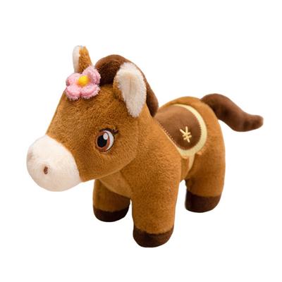 2026 Year of The Horse Plush Toy Doll Auspicious Meaning Desktop Ornament Good Luck Mascot Doll Colorful Horse Plushie