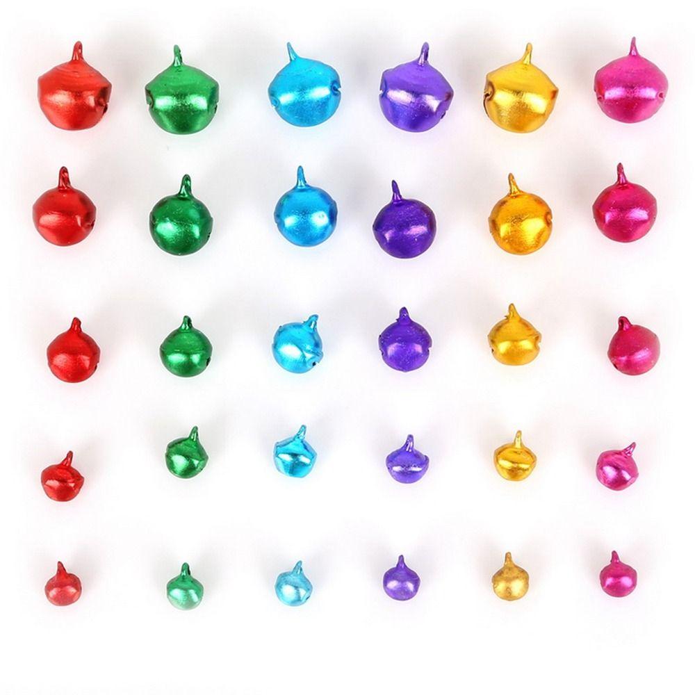 Wedding Festival For Party DIY Crafts Jingle Bells Christmas Decoration Xmas Supplies Loose Beads