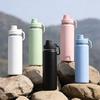 750ml Wasserbecher Sportflasche Trinkflasche Edelstahl Titan Vakuum Tragbar Auslaufsicher Outdoor Becher Geburtstagsgeschenk