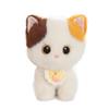 Soft Plush Calico Siamese & Black Cat Dolls - Cute Desktop Companions & Perfect Birthday Gifts for Girls