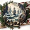 Vintage Nautical Metal Wall Art HD Print Waterproof Durable Iron Rustic Home Decor