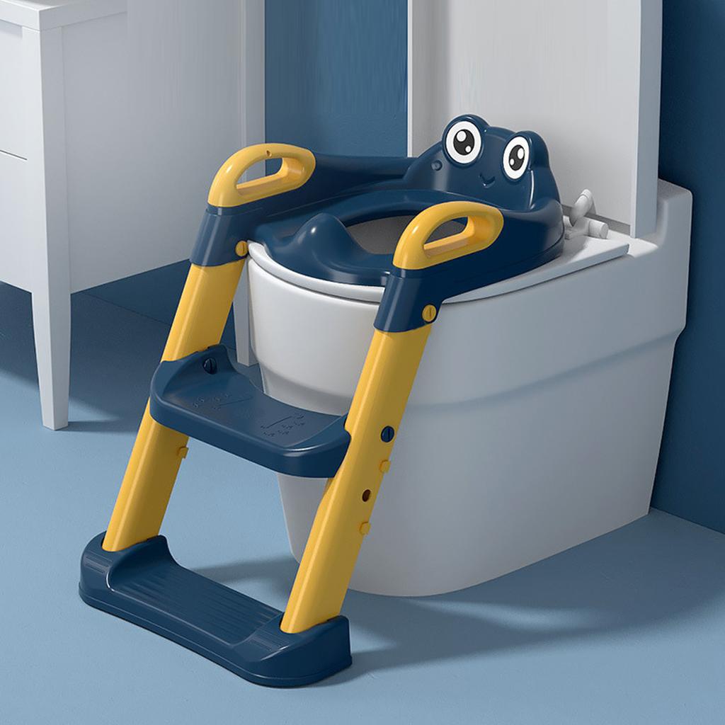 Siège d'Escalier Toilette pour Apprentissage de la Propreté   Tabouret Marchepied Pliable Dessin Animé pour Enfants