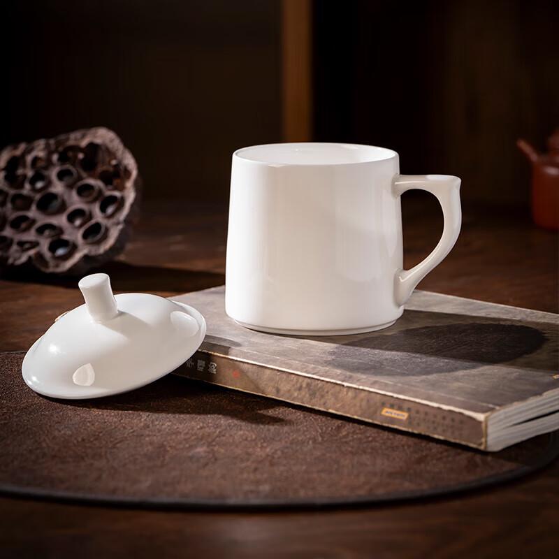 Jihang Ceramic Office Teacup with Lid