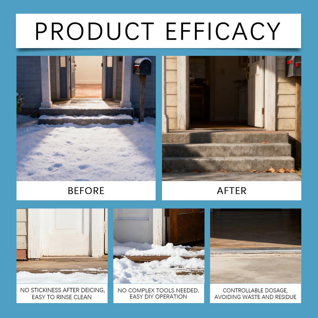 Pet Safety Ice Melting Agent Highly At Melting Snow Suitable For Multiple Scenarios Protects.