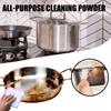 Jaysuing Grease Away Powder Cleaner Household Cleaning Kitchen Remove Stains Stainless Steel Cleaner Multi-purpose Remover Tool Grease Away Powder