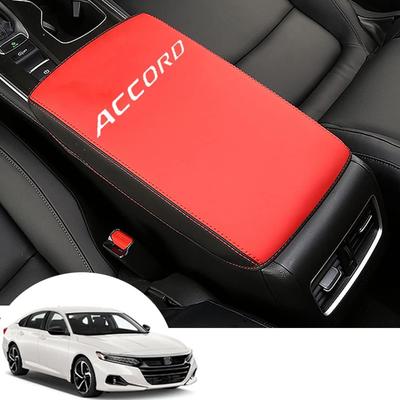 Dashboard Protective Cover Armrest Leather Seat Cover Waterproof Scratch Proof Protection Armrest Box Cover Accessories for Honda 10th Accord 2018