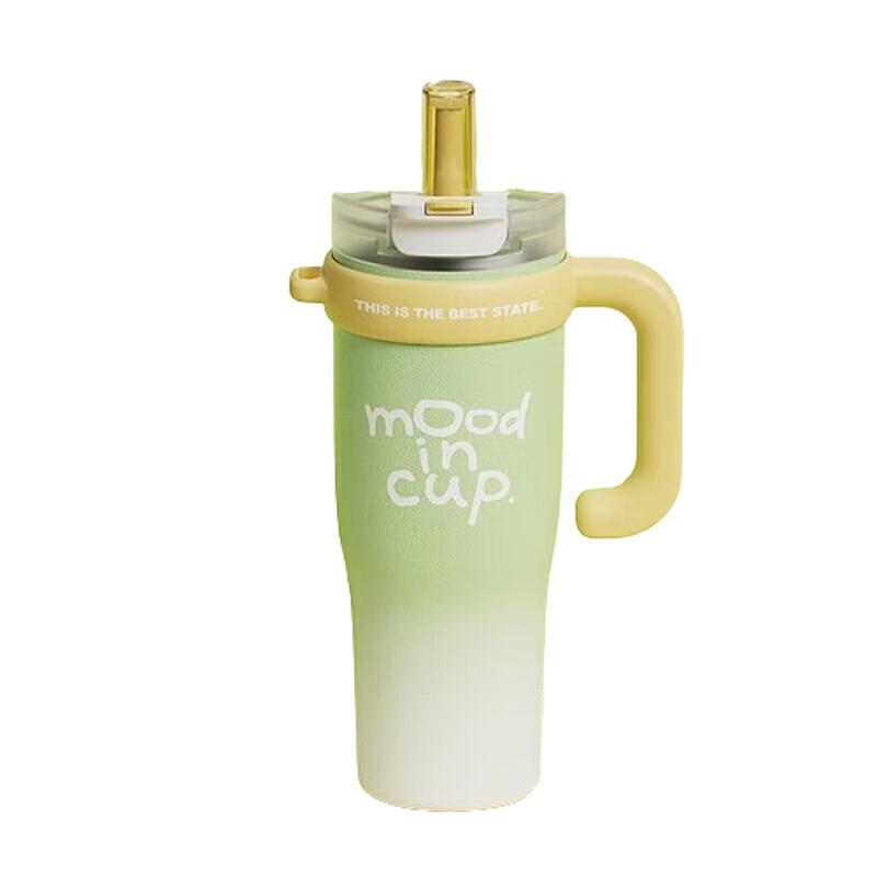 Wushengwu Dali Water Guard 1300ml Stainless Steel Straw Thermos