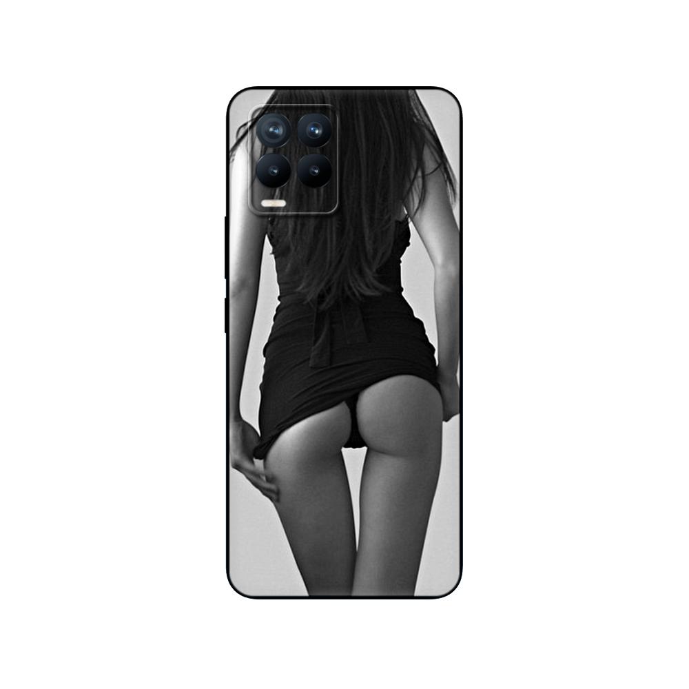 Pre puzdro Realme 8 6,4 palca Zadný kryt Pre puzdro na telefón Realme 8 Pro OPPO Realme8 4G RMX3085 Nárazník Mäkký silikónový 8pro čierne tpu puzdro