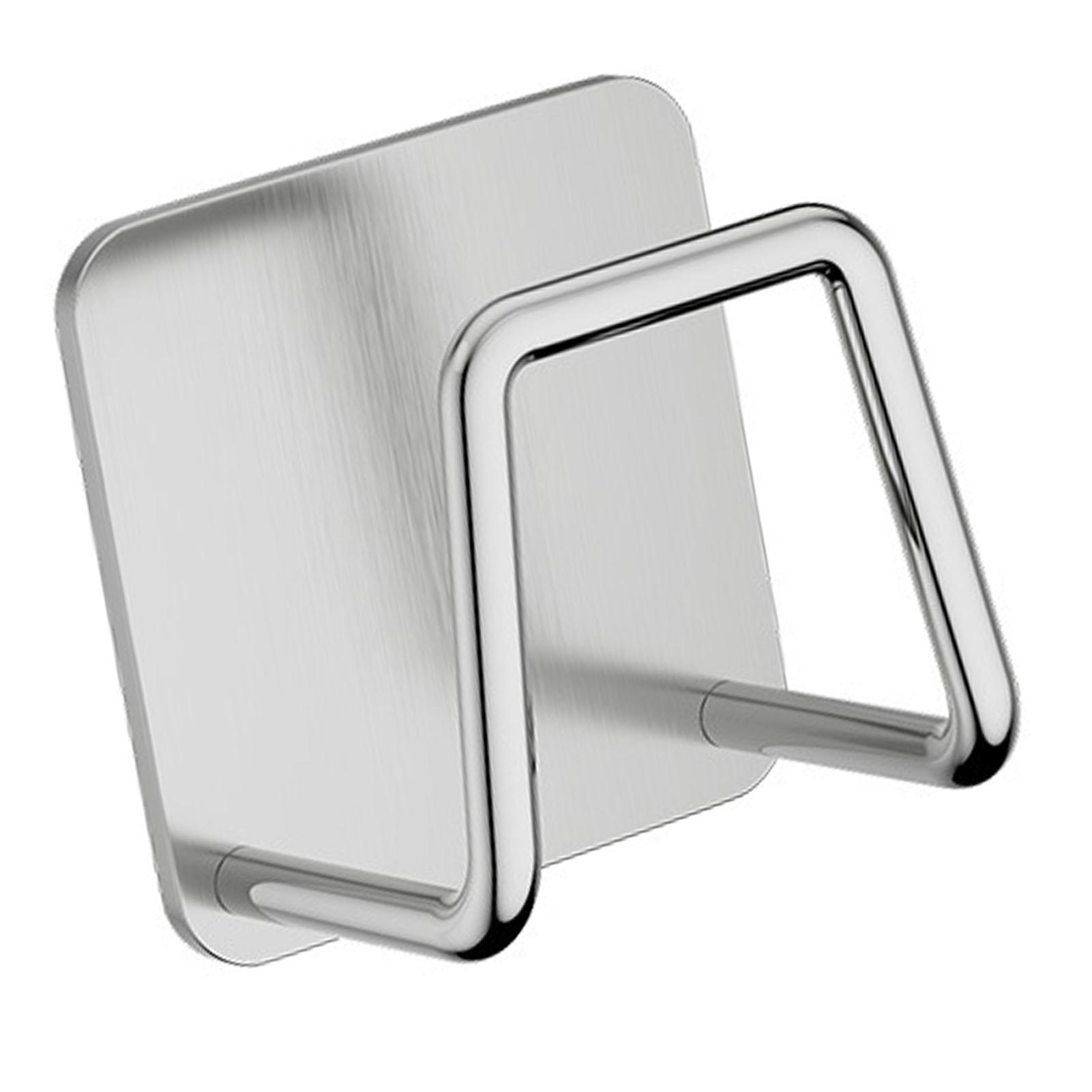 

Wash Basin Hook Wall Hanging Washbasin Rack Stainless Steel Punch Free Washbasin Storage Holder Rack for Bathroom