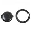 2pcs Carbon Fiber Fuel Tank Cover Trim for Dodge Challenger 2015- Auto Parts