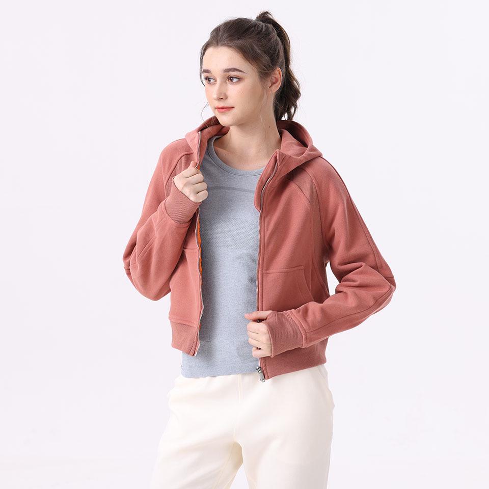 Uarun Women's Loose Fleece Yoga Hoodie
