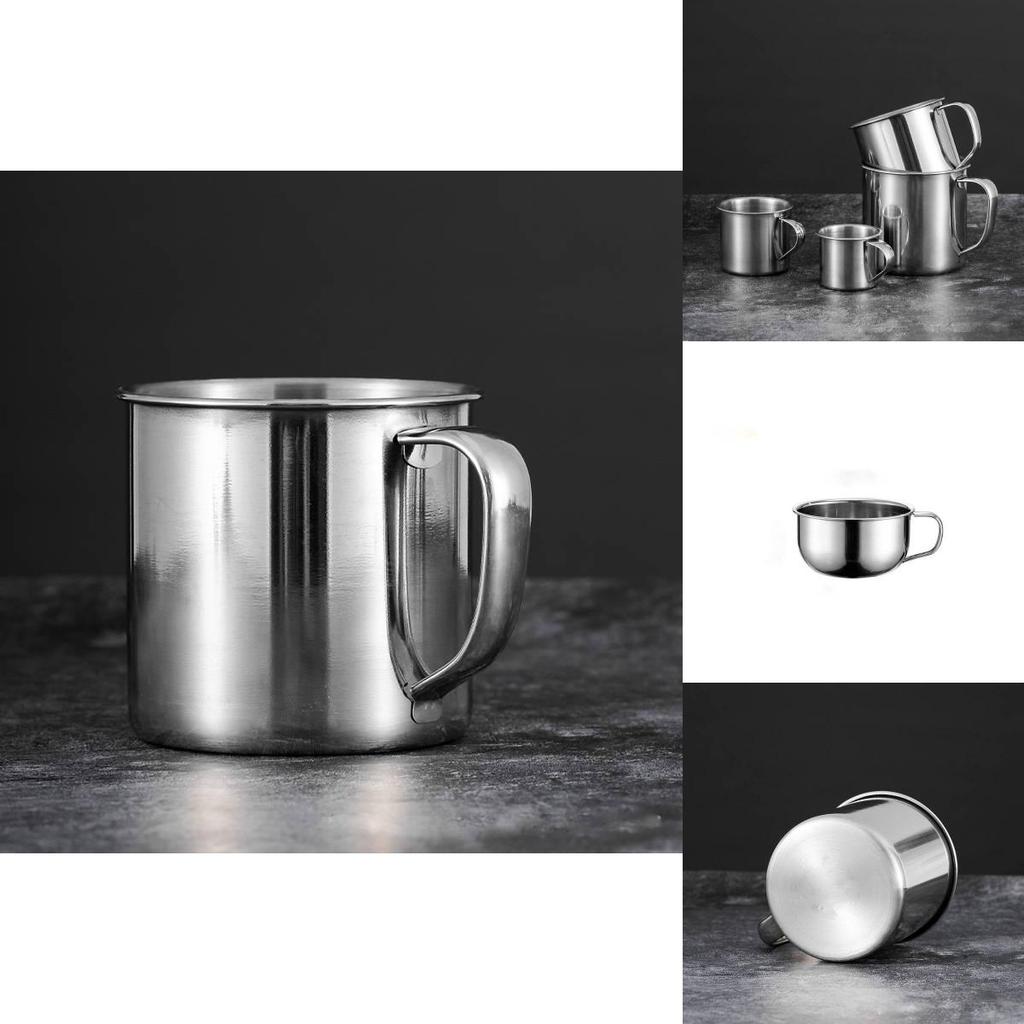 Kids Mini Stainless Steel Cup Durable Onepiece Construction For Daily Use At Home