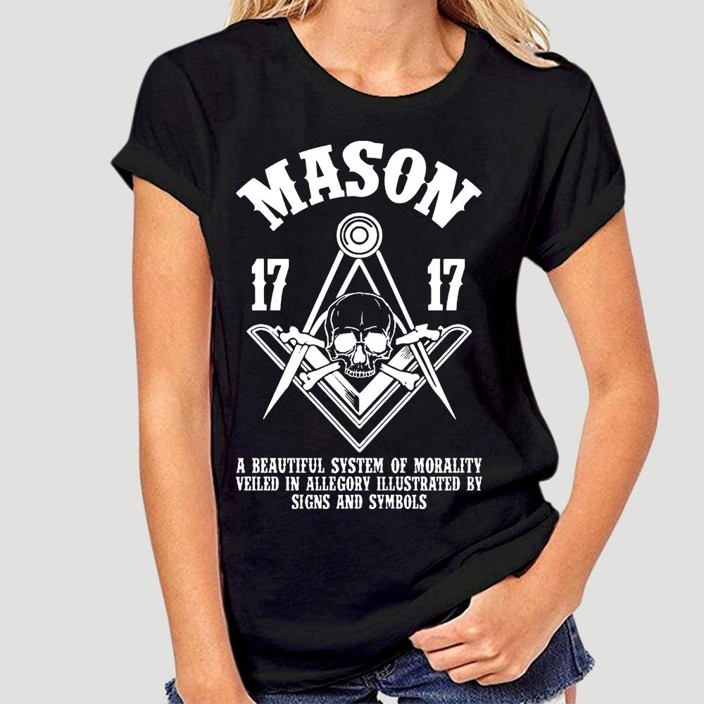 

Camiseta de masones para hombres y mujeres, camisa antigua de algodón, 100%, 3278X, 1717 3XL чорний