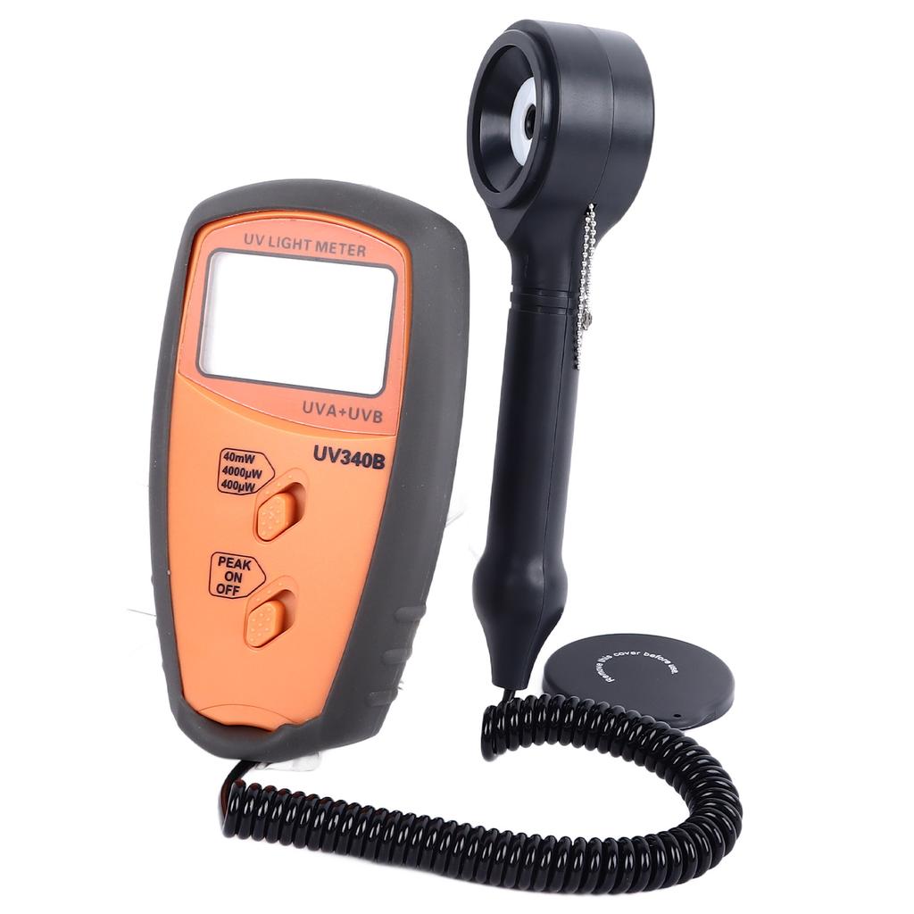 UV Light Meter UVA UVB Tester 290‑390nm LCD Display UVA UVB Radiometer for Testing Measurement
