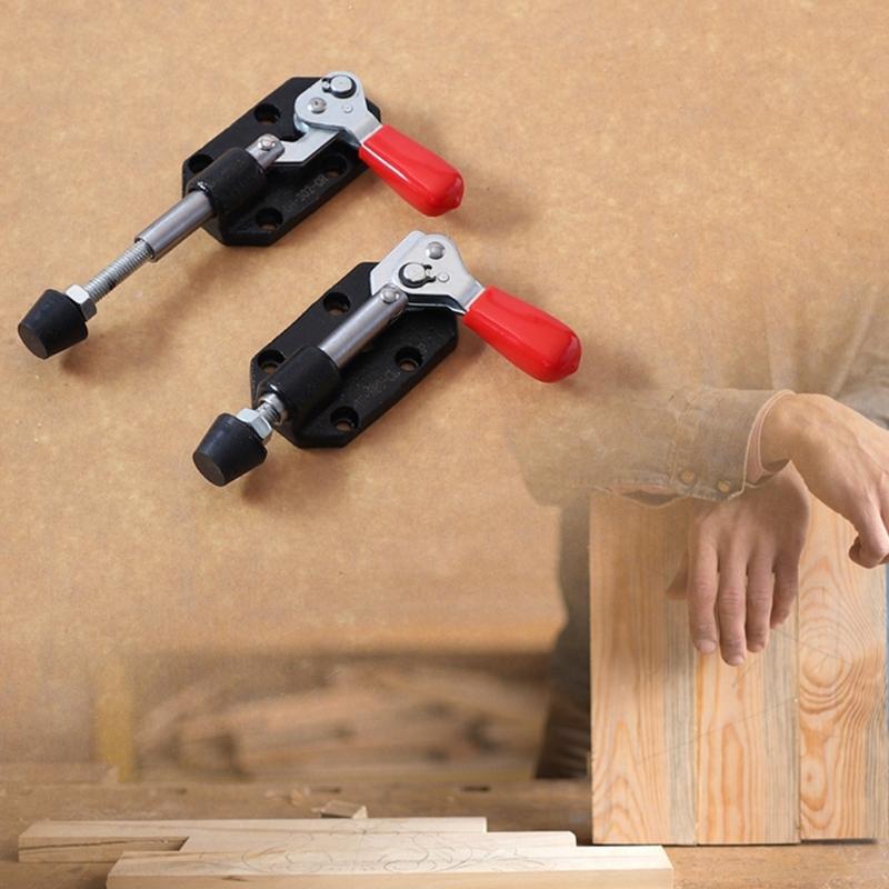 Woodworking Table Clamp Strong Hold Hand Woodworking Tool Iron Woodworking Table Grip Suitable for Precise Woodworking