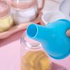 8Cm Silicone Wide-Mouth Funnel Milk Powde Bean Funnel Large-Caliber Multi-Function Wine Leak Oil Leak Kitchen Accessories