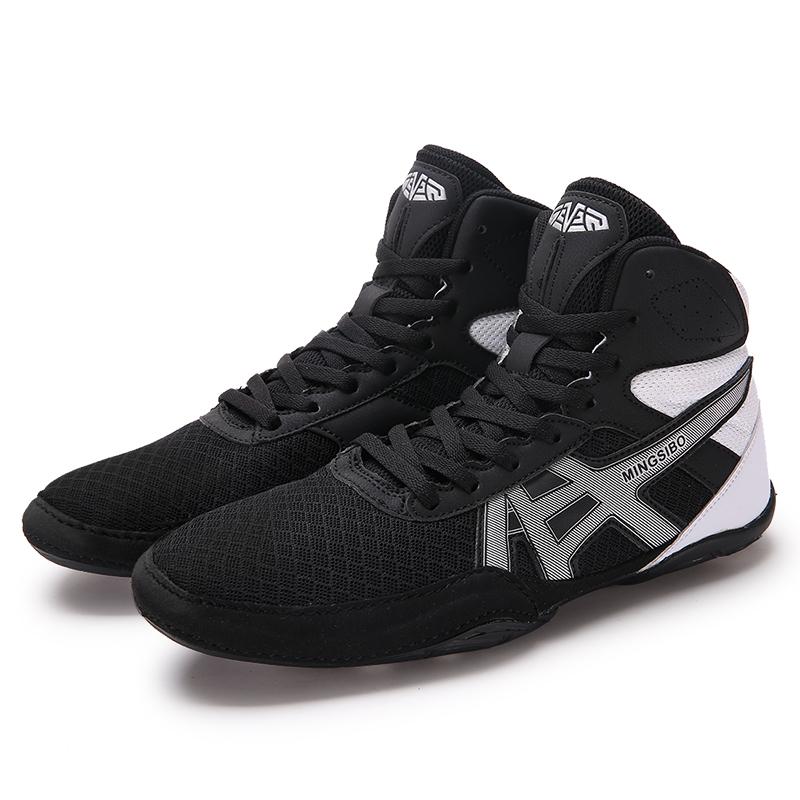 Men Wrestling Shoes Outdoor Training Boxing Boots Professional Gym Unisex Sneakers Quality Women Sport Fighting Wrestling Boots