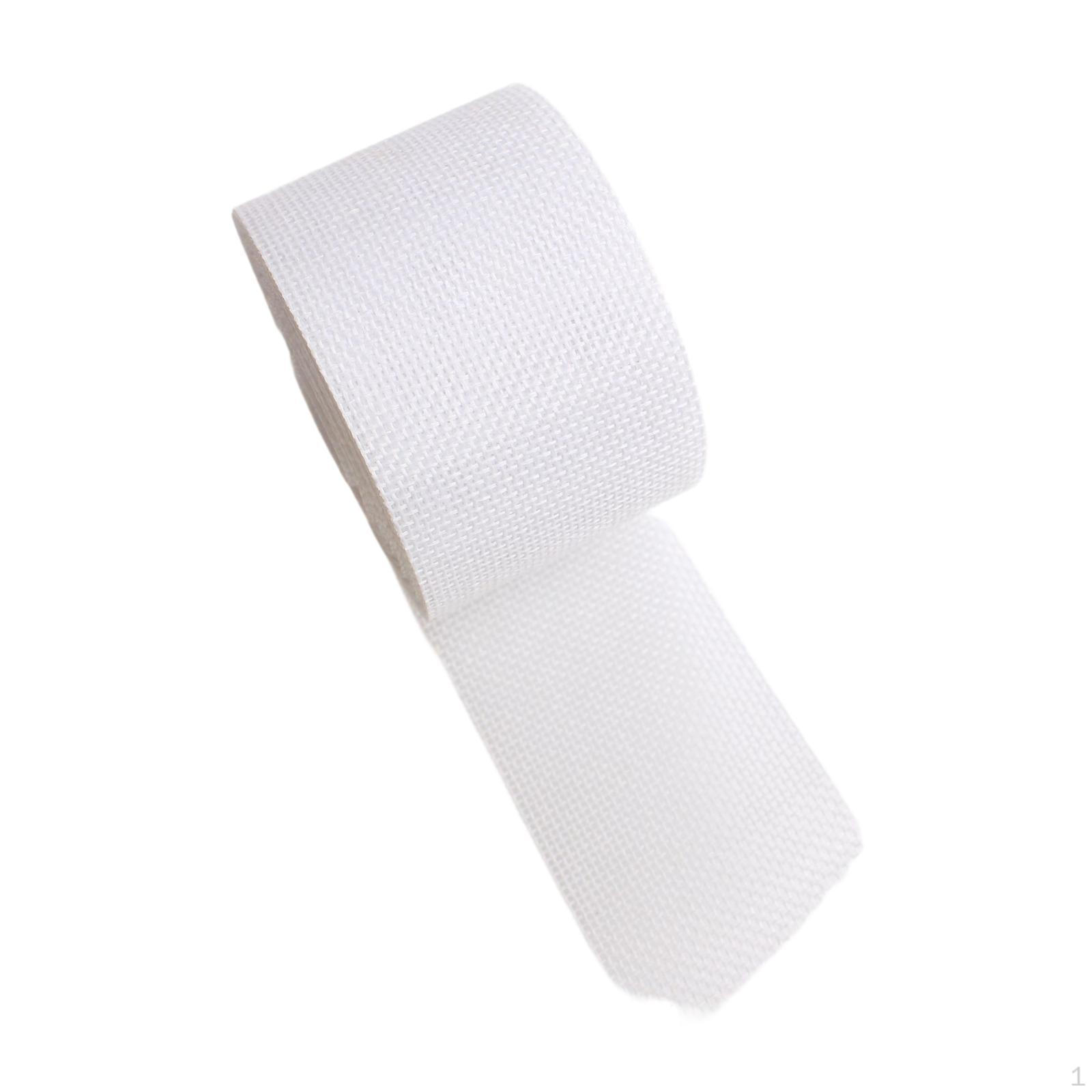 

Мешковина Лента Рождество DIY Декоративная Имитация Льна Проволочная для белый