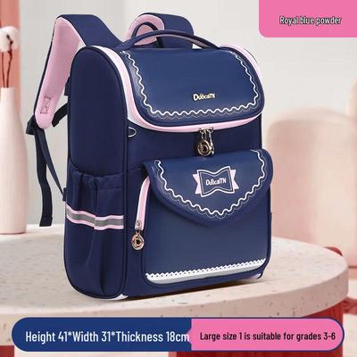 Li Shen Kinder Britischer Stil Anti-Durchhängen Schulrucksack