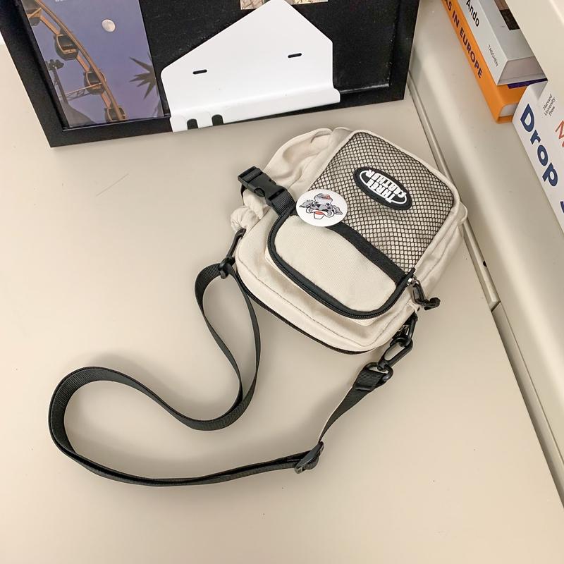 Herren Umhängetasche Mini Kleine Tasche Handytasche Kleine Quadratische Tasche Mehrschichtige Tasche