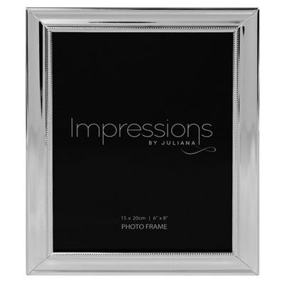 [R2664] - Silver 'Design' Photo Frame - 15x20 Cm Photo