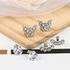 1Pair Butterfly  Decor For Clip On Earbuds Open Ear Accessories Removeable Diy Earphone Decoration