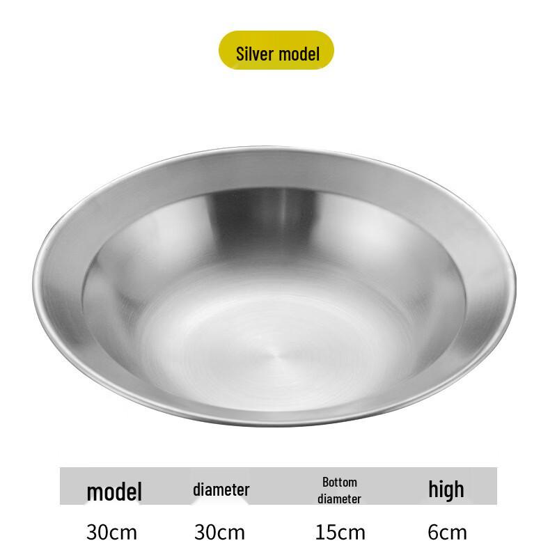 Глубокая сервировочная миска-шляпа из нержавеющей стали Abay
