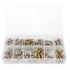 130pcs 45 Degree and Straight Type Grease Nipple Hydraulic Zerk Fitting for Hose Tube