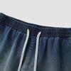 Semir Men's Retro Embroidered Denim Shorts