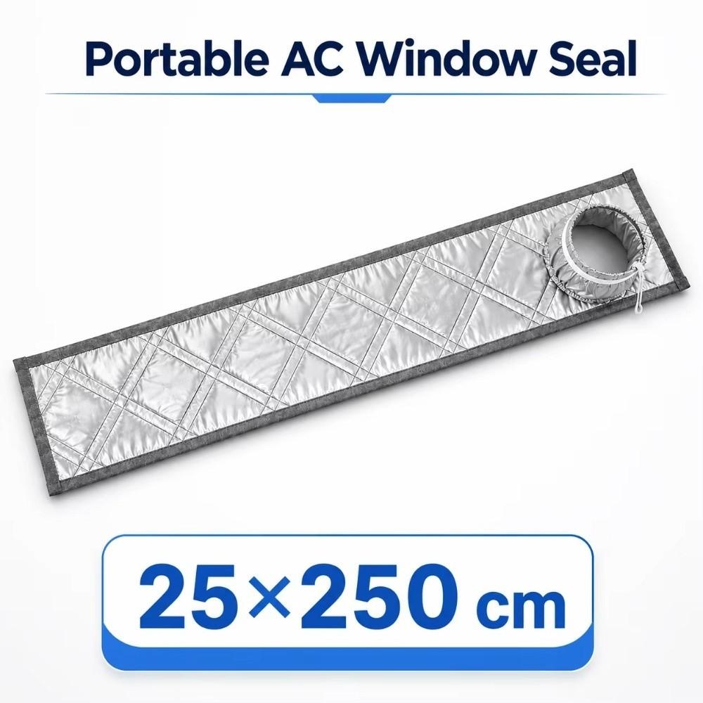 Waterproof Portable AC Window Seal Oxford Fabric Window Insulation Panel  Portable Air Conditioner