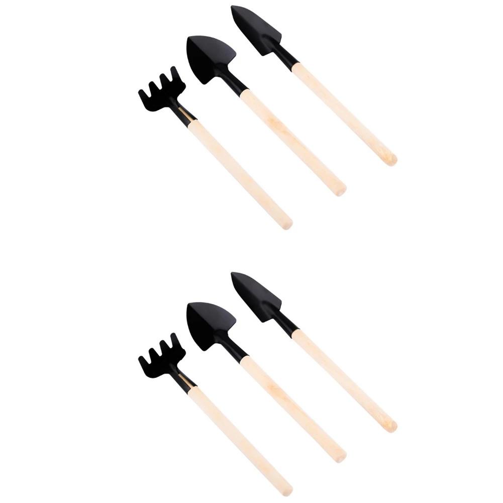 3pcs/set Mini Gardening Tools Miniature Planting Kit for Flowers Potted Plant Planting Kit Children Gardening Supplies