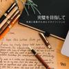 Wordsworth Premium Bamboo Fountain Pen Set Medium Gift Case Includes 6 Ink Cartridges and Ink Converter Ideal for and Smooth Writing & Black's - Nib,