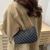 Müheloser Retro-Chic Stil Halbmond-Tasche, Goldene Kettenriemen, Vielseitig Konvertierbare Umhängetasche/Handtasche für Frauen Tägliche Nutzung