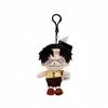 New One Piece Plush Pendant 12Cm Anime Luffy Toy Tony Chopper Laboon Sabo Keychain Soft Stuffed Backpack Ornaments Toy