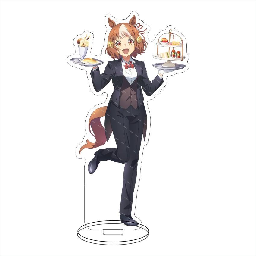 Uma Musume: Cinderella Gray 15CM Acrylic Standee - Perfect Desk Decor & Collection Display for Anime Fans, Ideal Gift