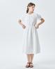 Lebeun Cutout White Dress