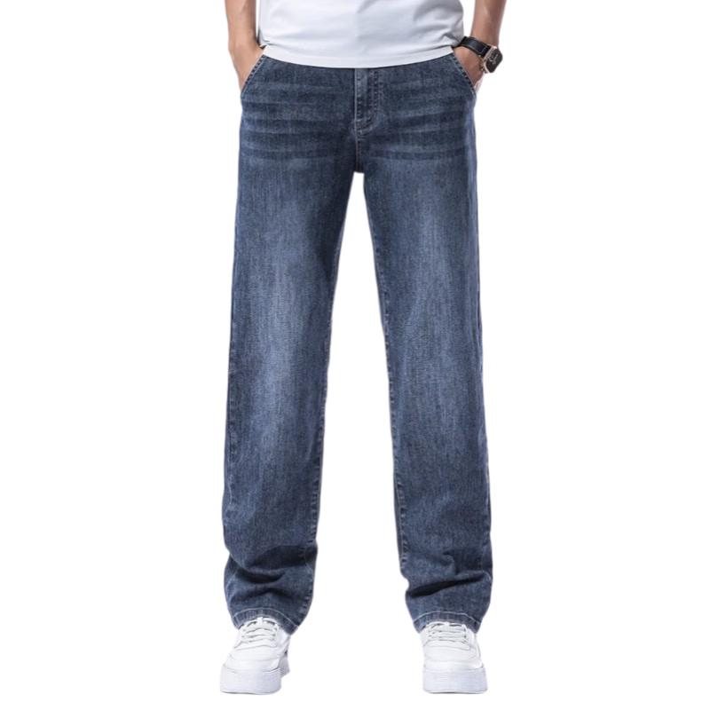 Pierre Cardin Men s Summer Loose Fit Straight Jeans 40