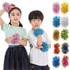 Cheerleader Wristband Sparkling Cheer Wristband Cheerleading Pom Poms Set with Elastic Wristband Ponytail for Team for Holiday