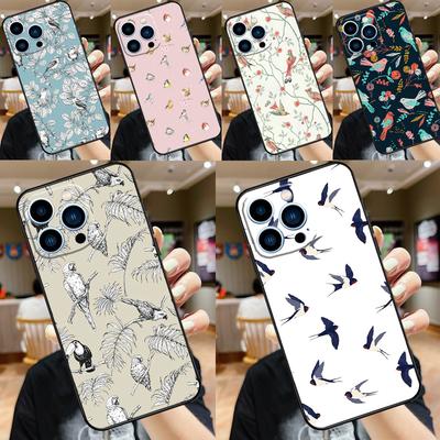 Birds Flock Phone Case For iPhone 17 Pro Max 14 11 15 16 Pro Max 12 13 Mini 16 Plus 16e 17 Air Funda