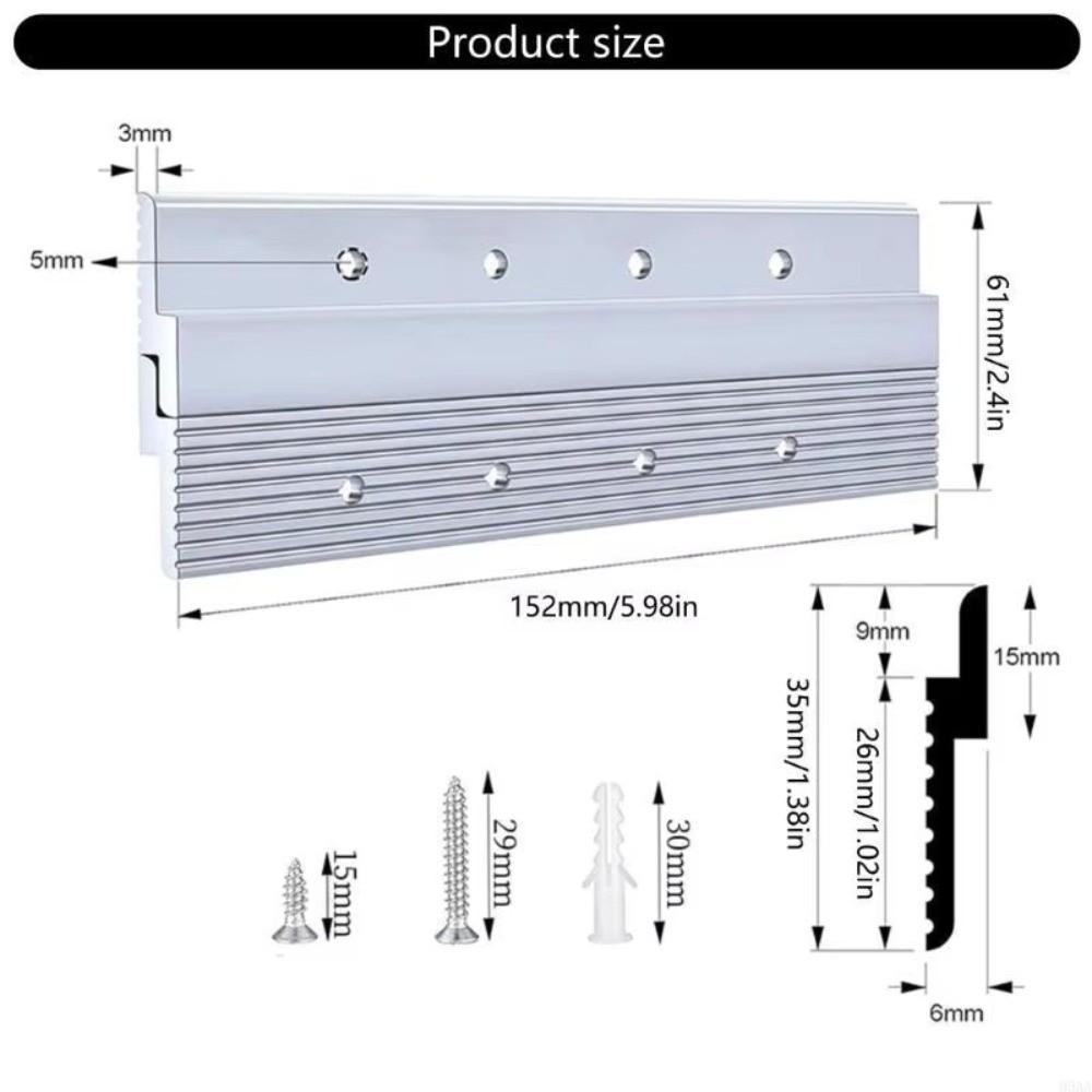 Cleme Z pentru Agățat Rame Foto Cleme Z 100mm/152mm Suporturi Metalice Suport pentru Tablouri Agățat Tablouri