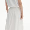 New Chinese Style Pleated Mid-Length Skirt