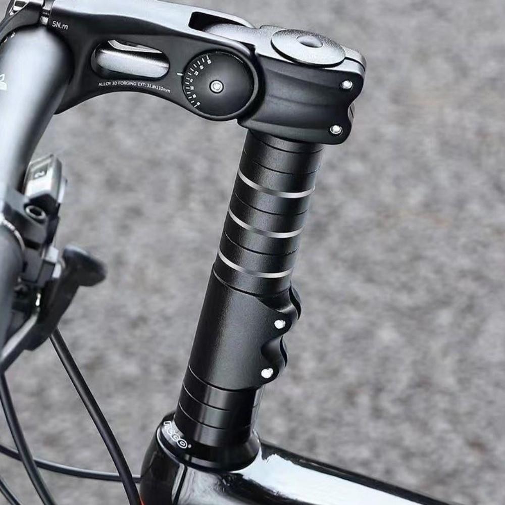 Aluminum Zinc Zinc Alloy Bike Stem Height Extender High-strength Bicycle Stem Booster Road Bike