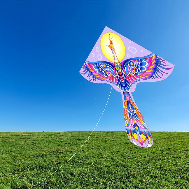 Weifang Drachen Neuer Langschwanz-Phönix-Drachen HD-Druck Leichter Flug Erwachsener