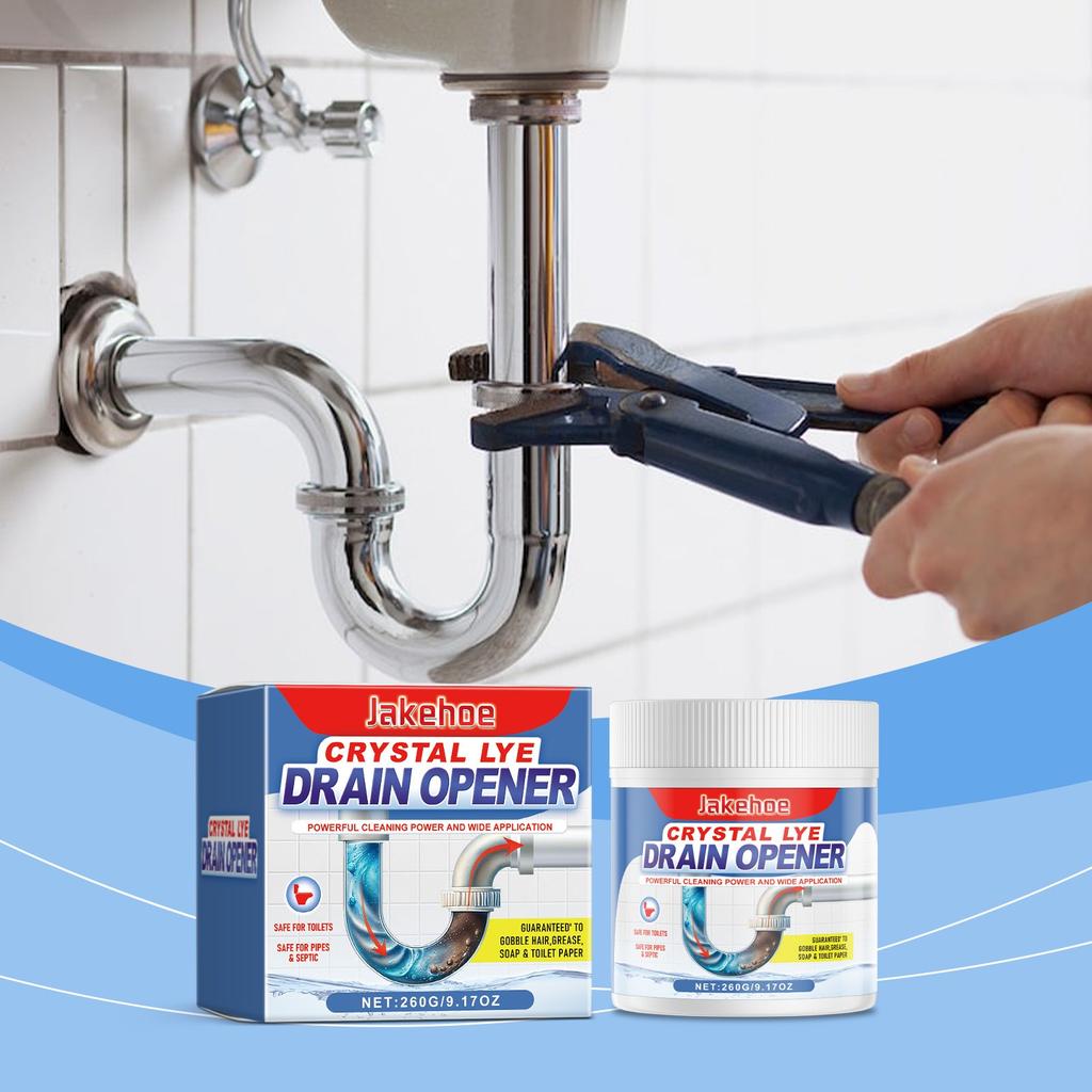 Polvere Sbloccante Per Tubi Per Cucina, WC, Lavandino, Pulizia Tubi, Dissoluzione, Sblocco E Disincrostazione