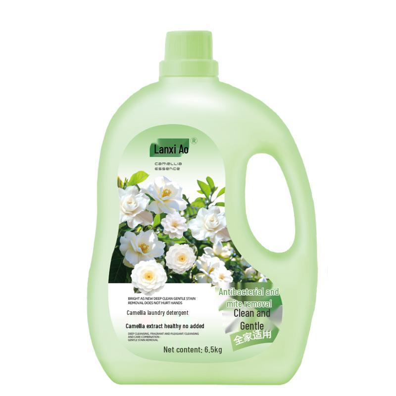 13 lb Camellia Fragrance Laundry Detergent - Large Bottle for Long-lasting Home Use and Effective Stain Removal